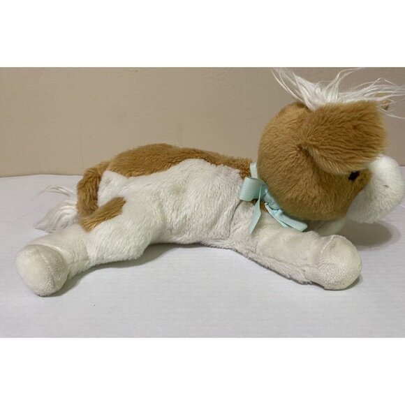 BUNNIES BY THE BAY Baby Cow Calf 12" Plush 2014 Stuffed Animal Toy Blue Bow - Picture 3 of 8